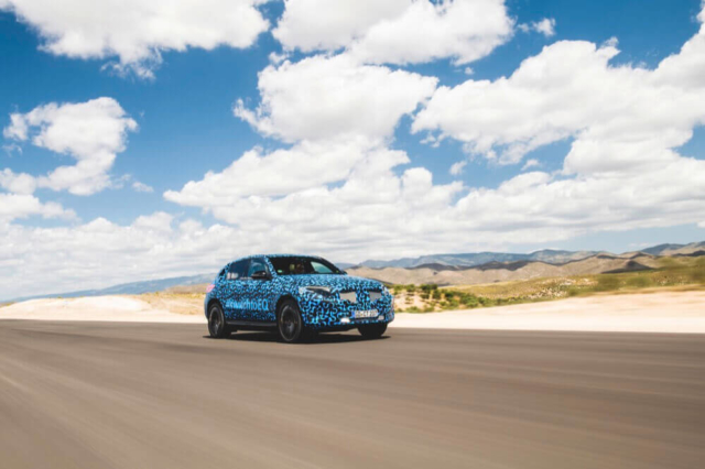 Mercedes-Benz EQC realiza las pruebas de verano en España