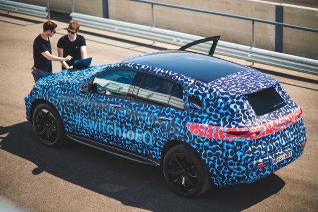 Mercedes-Benz EQC realiza las pruebas de verano en España